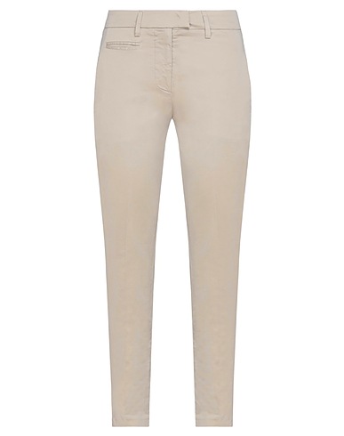 DONDUP Casual trouser Beige 97% Cotton, 3% Elastane