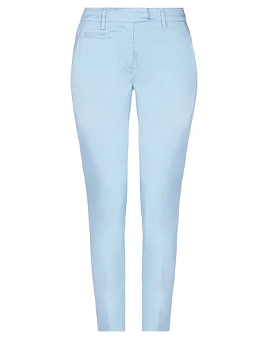 DONDUP Casual trouser Sky blue 97% Cotton, 3% Elastane