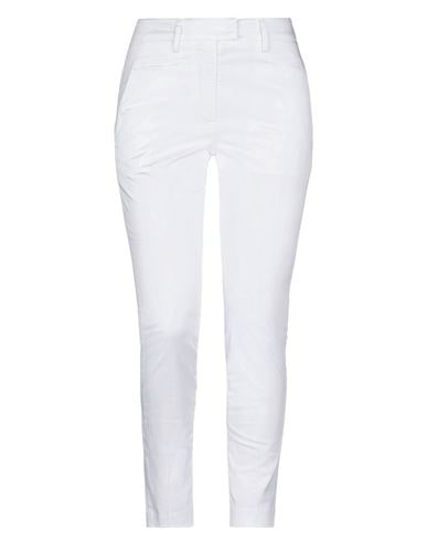 DONDUP DONDUP WOMAN PANTS WHITE SIZE 31 COTTON, ELASTANE,13533160UX 8