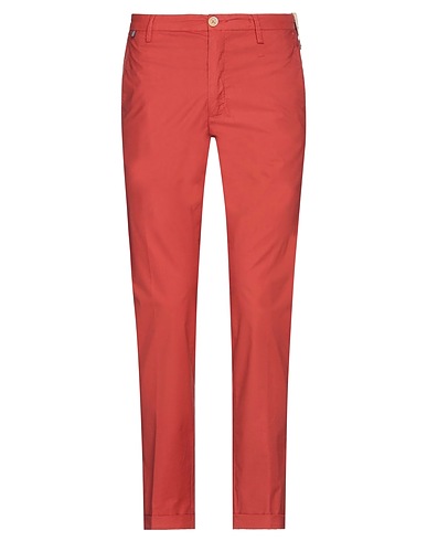 AT.P.CO Casual trouser Brick red 97% Cotton, 3% Elastane