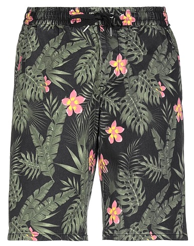 SUN 68 Shorts & Bermuda Black 97% Cotton, 3% Elastane
