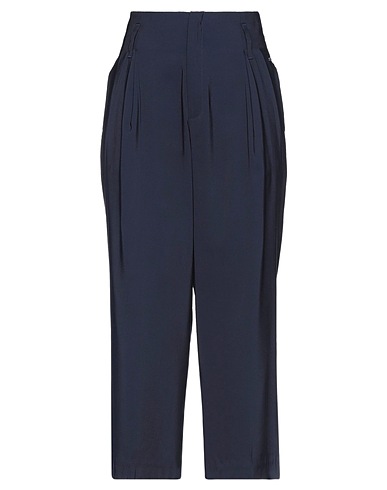 LIU •JO Casual trouser Midnight blue 87% Viscose, 13% Polyamide