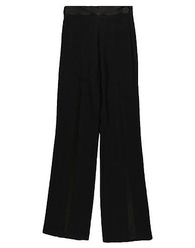 SIMONA CORSELLINI Casual trouser Black 78% Acetate, 22% Viscose
