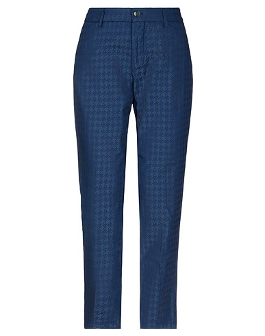 BERWICH Casual trouser Midnight blue 53% Polyamide, 41% Cotton, 6% Elastane