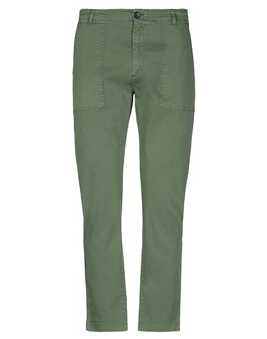 DEPARTMENT 5 Casual trouser Military green 97% Cotton, 3% Elastane