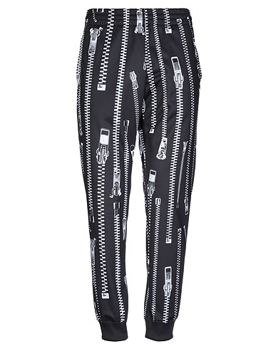 MOSCHINO パンツ ブラック ポリエステル 100%