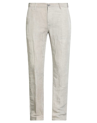 JOHN VARVATOS Casual trouser Beige 57% Viscose, 43% Linen