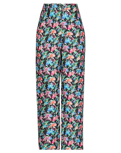 RABANNE Casual trouser Black 58% Cotton, 42% Viscose