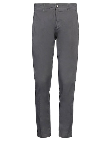 S.B. CONCEPT Casual trouser Charcoal 98% Cotton, 2% Elastane