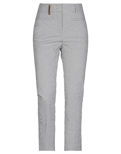 PESERICO Casual trouser Grey 99% Cotton, 1% Elastane