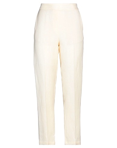 MOMONÍ Casual pants Ivory 53% Linen, 47% Viscose