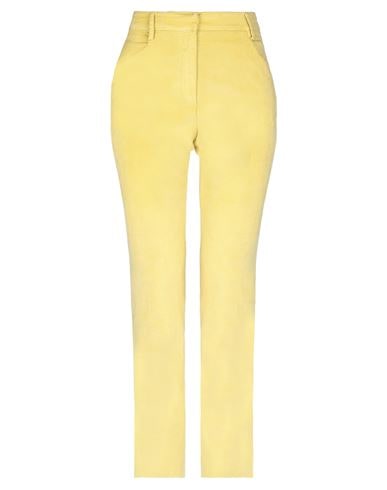 Shop True Royal Woman Pants Yellow Size 6 Viscose, Cotton, Elastane