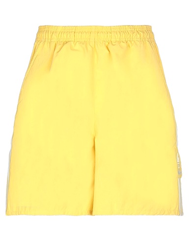 ADIDAS ORIGINALS Shorts & Bermuda Yellow 100% Polyamide, Recycled polyester