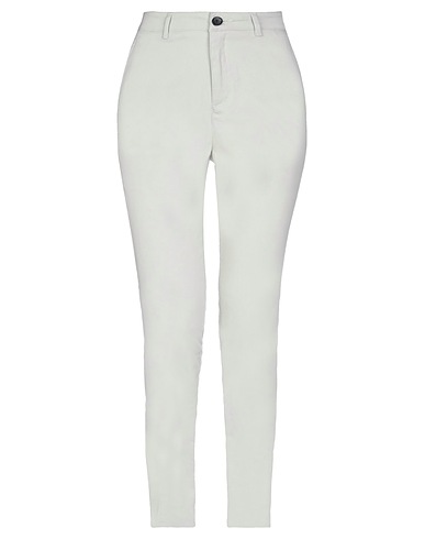 DEPARTMENT 5 Casual trouser Light grey 97% Cotton, 3% Elastane