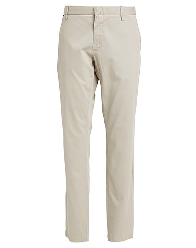 AT.P.CO Casual pants Light grey 97% Cotton, 3% Elastane