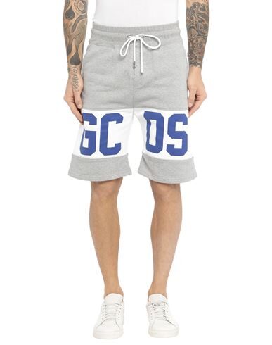 GCDS GCDS MAN SHORTS & BERMUDA SHORTS GREY SIZE XL COTTON 13536328IF 6
