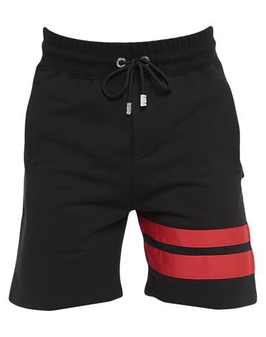 Gcds Stripe Detailed Track Shorts In Black