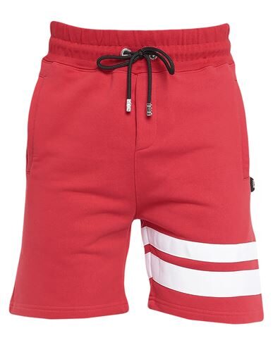 Gcds Man Shorts & Bermuda Shorts Red Size Xl Cotton