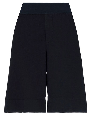 EUROPEAN CULTURE Shorts & Bermuda Midnight blue 99% Cotton, 1% Elastane