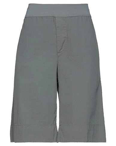 EUROPEAN CULTURE Shorts y Bermudas Gris 99% Algodón, 1% Elastán
