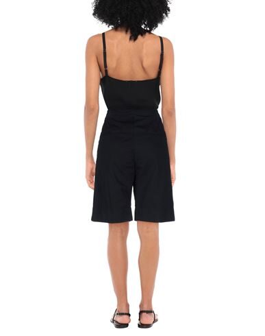 European Culture Woman Shorts & Bermuda Shorts Midnight Blue Size S Cotton, Elastane In Blue