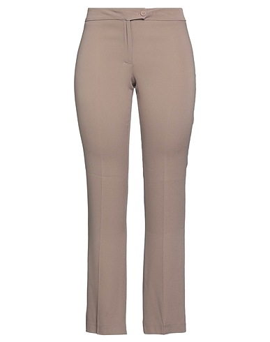 MALAICA Pantalone Khaki 75% Acetato, 21% Viscosa, 4% Elastan
