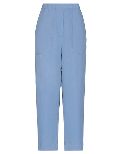 TELA Casual trouser Sky blue 57% Polyester, 43% Viscose