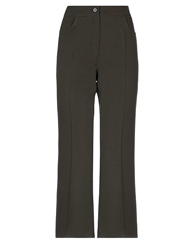JIL SANDER Casual pants Military green 100% Wool