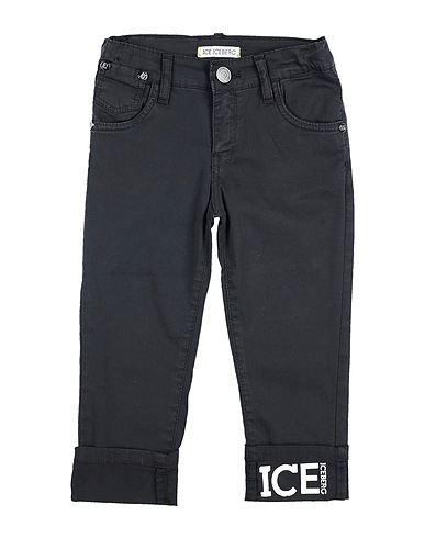 ICE ICEBERG Pantalon Noir 98% Coton, 2% Élasthanne