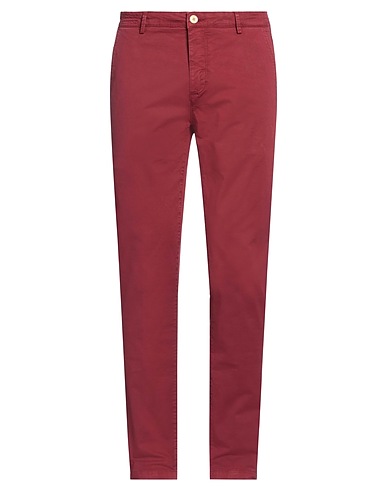 YAN SIMMON Casual trouser 98% Cotton, 2% Elastane