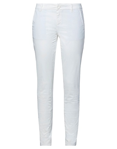 SUN 68 Casual trouser White 97% Cotton, 3% Elastane