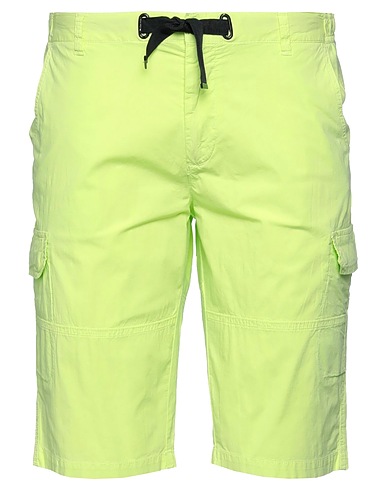 YES ZEE by ESSENZA Shorts & Bermuda Lime green 98% Cotton, 2% Elastane