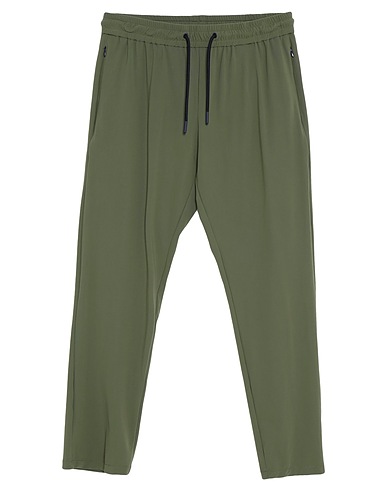 PEOPLE OF SHIBUYA Hosen Militärgrün 72% Polyamid, 28% Elastan