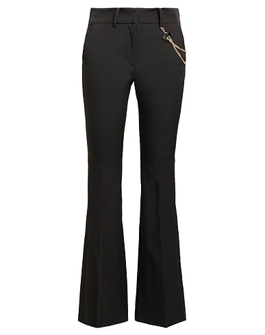 LIU •JO Casual trouser Black 89% Polyester, 11% Elastane