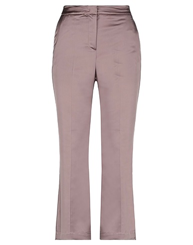 KAOS Casual trouser Light brown 97% Polyester, 3% Elastane