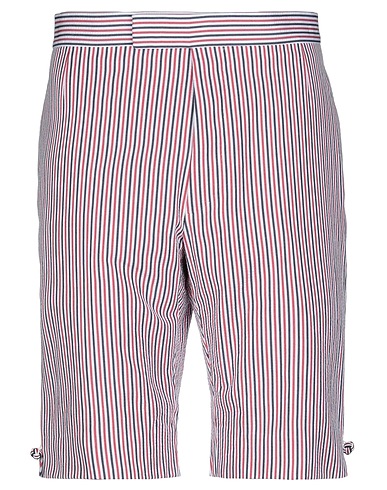 THOM BROWNE Shorts & Bermuda Blue 100% Cotton
