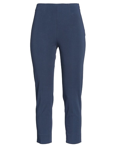 PESERICO Casual pants Slate blue 93% Cotton, 7% Elastane