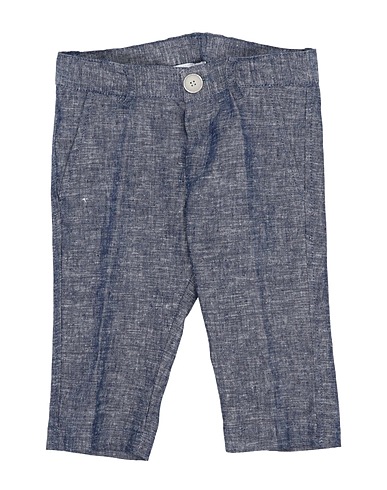 ALETTA Casual pants Blue 55% Viscose, 45% Linen