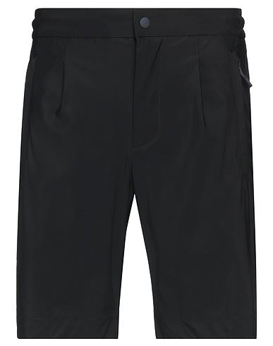 PEOPLE OF SHIBUYA Shorts & Bermuda Nero 72% Poliammide, 28% Elastan