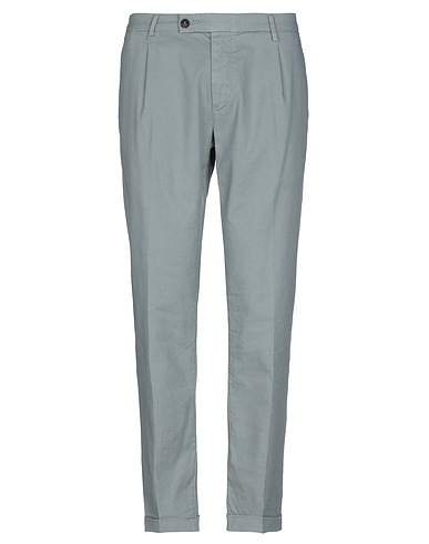 RE_HASH Chinos Grigio 50% Lino, 47% Cotone, 3% Elastan