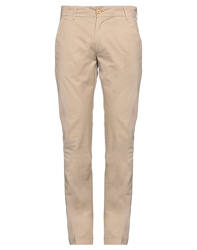 AVIGNON Casual trouser Beige 97% Cotton, 3% Elastane