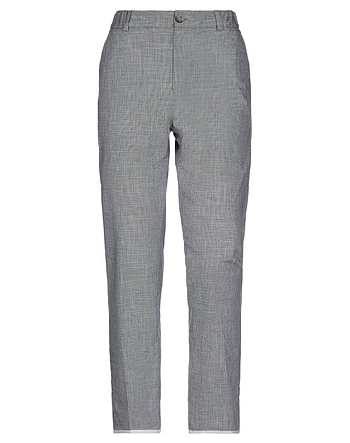 TRUE NYC® Casual trouser Black 91% Cotton, 8% Linen, 1% Elastane