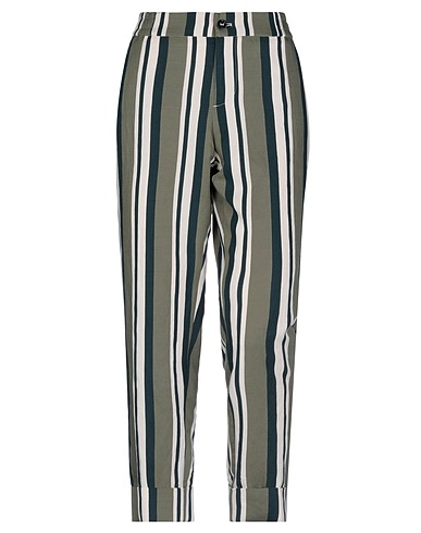 BERWICH Casual trouser Military green 88% Viscose, 12% Polyester