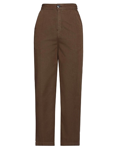BELLEROSE Casual pants Khaki 85% Cotton, 15% Linen