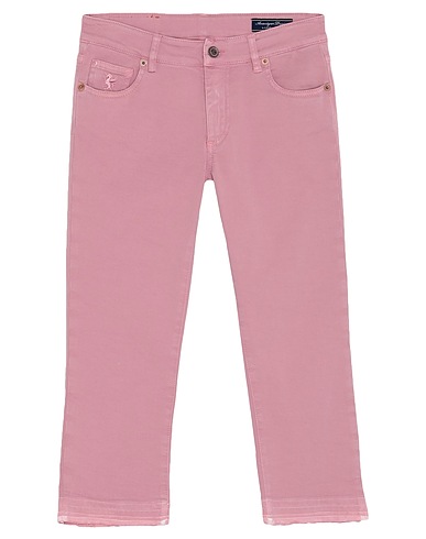 AVANTGAR DENIM by EUROPEAN CULTURE Casual trouser Pink 93% Cotton, 5% Polyester, 2% Elastane