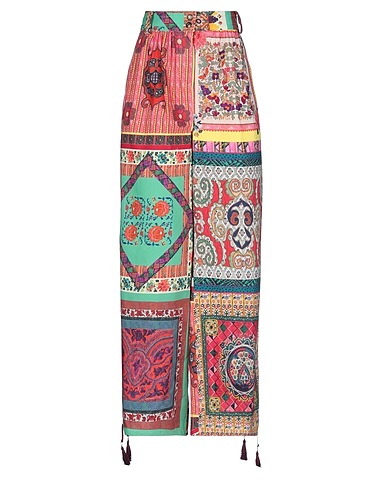 ETRO 캐주얼 바지 핑크 100% 코튼