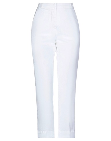 P_JEAN Casual trouser White 96% Cotton, 4% Elastane