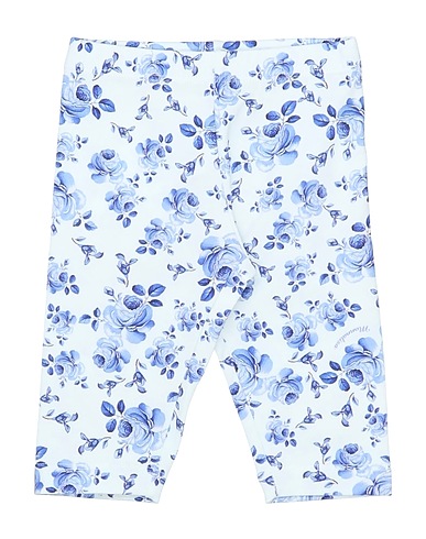 MONNALISA Leggings Blue 90% Cotton, 10% Elastane