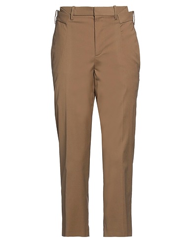 NEIL BARRETT Casual trouser Khaki 60% Polyester, 37% Cotton, 3% Elastane