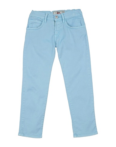 ROŸ ROGER'S Pantalone Celeste 100% Altre Fibre